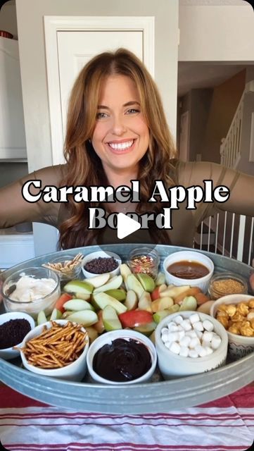 Kelly - Gardening & Millennial Mom Life🤙🏻 on Instagram: "🍎🍏Back with my Fall “board” series. Today it’s a Caramel Apple Board. This was SO SO fun! My whole family loved it. If you’re wanting something fun to make this weekend..let this be it! 
For the Apple Fluff Dip: 
1/2 block cream cheese
1/2 container of Marshmallow fluff
1/4 cup Caramel Dip
2 tsp Vanilla Extract
2 tsp Heavy Whipping Cream (add more if too thick)
Blend in a food processor until smooth

(Also- I’m having bad allergies right now so my voice sounds a little off🤓)" Apple Fluff Dip, Caramel Apple Cream Cheese Board, Caramel Apple Board, Caramel Cream Cheese Apple Dip, Caramel Dip For Apples With Cream Cheese, Cream Cheese Caramel Apple Dip Toffee, Apple Caramel Dip Cream Cheese, Apple Board, Bad Allergies