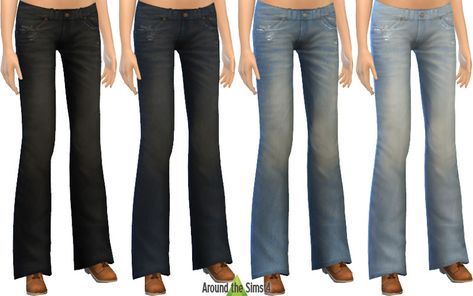 Sims Low Waist Jeans, Ts4 Low Rise Jeans, Bootcut Jeans Sims 4 Cc, Low Waisted Jeans Sims 4 Cc, Sims 4 Cc Low Rise Flare Jeans, Sims 4 Bootcut Jeans, Sims 4 Low Waist, Sims 4 Flared Jeans, Sims 4 Low Waist Jeans