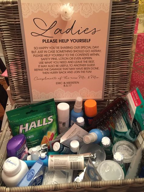 Wedding bathroom basket  Wedding extras Toiletries Wedding Bathroom Baskets, Bathroom Basket Wedding Sign, Bathroom Bins, Wedding Womens Bathroom Basket, Wedding Reception Bathroom Baskets, Stockholm Wedding, Women’s Bathroom Basket Wedding, Bathroom Hampers, Work Bathroom