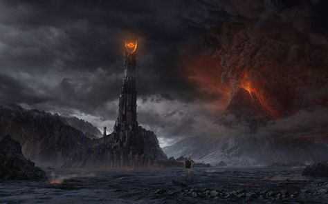 Dylan Cole, Barad Dur, Mount Doom, Middle Earth Shadow, Shadow Of Mordor, Dylan And Cole, Middle Earth Art, One Does Not Simply, The Two Towers