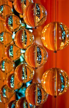 Colour Theory, Glass Balls, Orange You Glad, Orange Aesthetic, Glass Bauble, Chihuly, Orange Is The New, Orange Crush, Orange Is The New Black