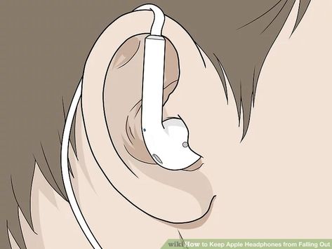 How to Keep Apple Headphones from Falling Out: 11 Steps Headphones Apple, Ear Phones, Apple Headphones, Wired Earbuds, Apple Headphone, Waterproof Tape, Brand Accessories, Apple Brand, Wired Headphones