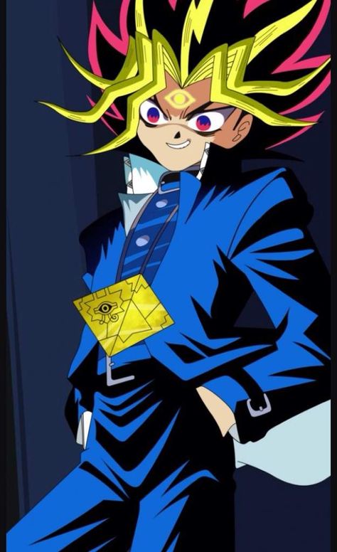 Yugioh Season 0, Yugioh Artwork, Running In The Dark, Pharaoh Atem, Dark Side Of Dimensions, Yugioh Yami, Yami Yugi, Netflix Anime, Number 13