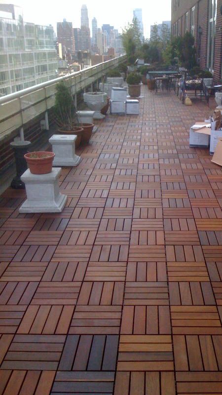 Terrace Garden Tiles Design, Tiles Design For Terrace Floor, Open Terrace Tiles Design, Lawn Tiles Ideas, Rooftop Tiles Design, Terrace Tiles Floors, Tiles For Rooftop, Top Floor Garden Roof Terraces, Tiles For Terrace Floor