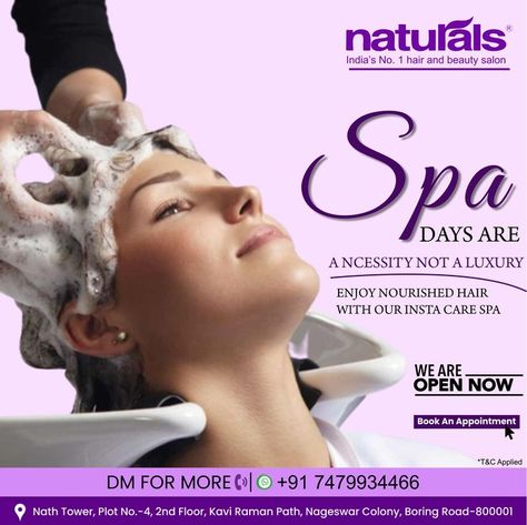 Hair Specials Advertising, Hair Spa Images, Beauty Salon Marketing, Spa Images, Hair Salon Marketing, Salon Offers, Beauty Salon Posters, Makeover Studio, Spa Menu