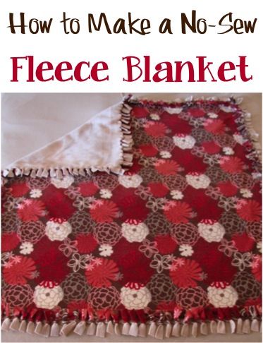 How To Make a Cozy No-Sew Fleece Blanket! {easy step-by-step tutorial} ~ at TheFrugalGirls.com - these blankets make such great Homemade Gifts, too! #crafts #thefrugalgirls Fleece Projects, No Sew Fleece Blanket, No Sew Blankets, Frugal Girls, Easy Handmade Gifts, Tie Blankets, Sewing Fleece, Fun Crafts To Do, Baby Outfits