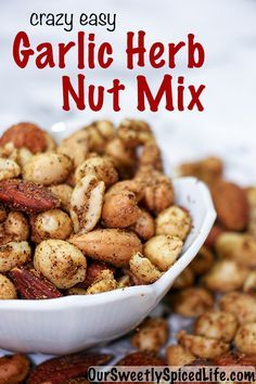 Spiced Nuts Recipe, Healthy Snacks For Work, Snacks For Adults, Diy Healthy Snacks, Snacks Diy, Healthy Homemade Snacks, Healthy Nuts, Peanut Recipes, Diy Snacks