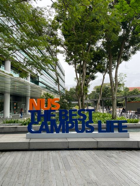 National University Of Singapore Campus, Singapore University, Life In A Year, University Inspiration, Singapore School, Research Article, National University Of Singapore, My Dream Board, In Five Years