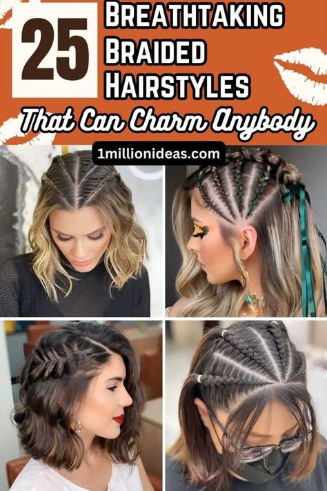 25 Breathtaking Braided Hairstyles That Can Charm Anybody Half Braided Updo, Summer Hairstyles Braids Half Up, Half Way Braids Hairstyles Natural, Braid Accent Hairstyles, Half Side Braided Hairstyles, Beach Braids With Beads, Summer Hairstyles For Long Curly Hair, Cancun Braids, Partial Braided Hairstyles