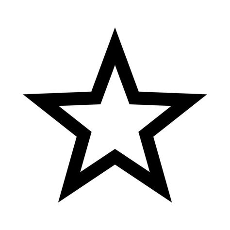 Star Outline Tattoo, Star Outline, Outline Tattoo, Star Clipart, Black And White Stars, Star Background, Light Rays, Clipart Black And White, Star Tattoos