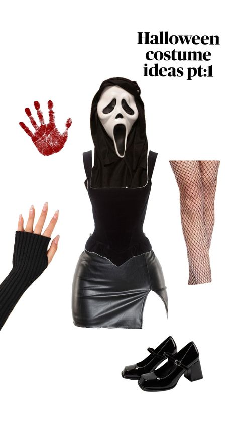 Scream Halloween costume idea 😱🎃👻 #halloween #halloweencostume #costume #scream #movie Hoween Costume Ideas, Halloween Costumes Scream, Scream Halloween Costume, Ghostface Costume, Scream Costume, Holloween Costumes, Scream Halloween, Halloween Costume Idea, Holloween Costume