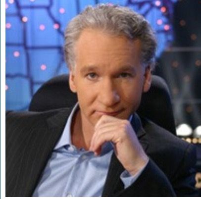 William "Bill" Maher, Jr. (/ˈmɑr/; born January 20, 1956) is an American comedian, writer, producer, political commentator, actor, media critic, and television host. As a television host, he is well known for the HBO political talk show Real Time with Bill Maher (2003–present). Maher previously hosted a similar late-night show called Politically Incorrect, originally on Comedy Central and later on ABC. Maher is known for his sarcastic attitude, political satire and sociopolitical commentary. He Bill Maher Quotes, Jesse Ventura, Bill Maher, Tv Guide, Common Sense, Best Tv, Funny People, Television Show, Good People