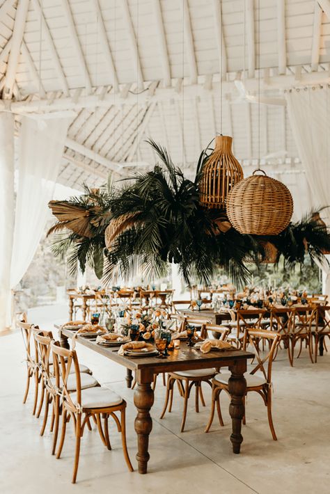 Rancho Wedding, Rattan Wedding, Brazil Wedding, Jungle Wedding, Filipino Wedding, Tropical Wedding Decor, Tropical Wedding Inspiration, Riviera Maya Weddings, Tulum Wedding