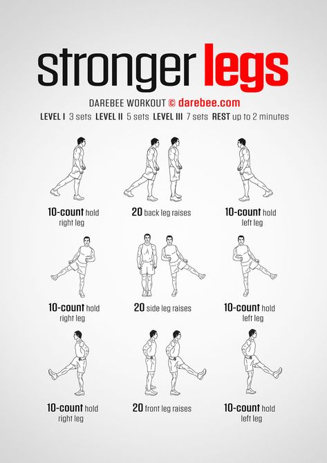 Darebee Legs Workout, Workouts To Become Stronger, Strong Leg Workout At Home, Leg Strength Workout No Equipment, How To Get Stronger Legs At Home, Workout For Strong Legs At Home, Soccer Leg Workout At Home, How To Make Legs Stronger, Workouts To Make Your Legs Stronger