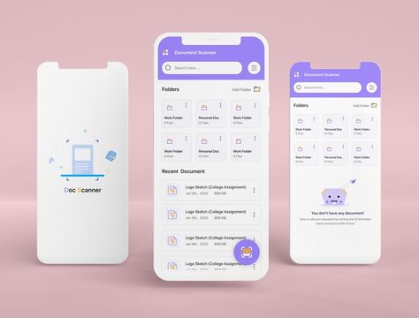 Document Scanner app UI deign. The new home of all your paper documents. Scan, Print & Share any document to PDF. Qr App, Onboarding App, Mobile App Interface, App User Interface, Scan App, Charity Foundation, Scanner App, File Manager, Website Portfolio