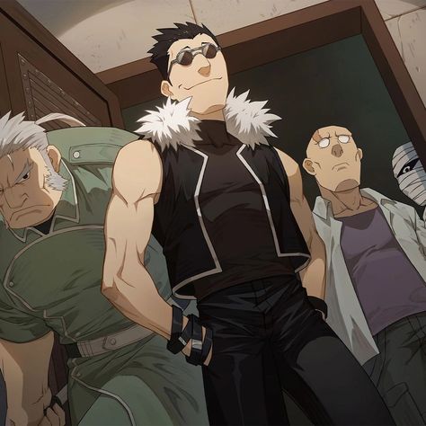 Greed Fma Brotherhood, Greed Fullmetal Alchemist, Fma Official Art, Greed Fma, Fma Greed, Blade Runner 1982, Jojo Characters, Fma Brotherhood, Full Metal Alchemist Brotherhood