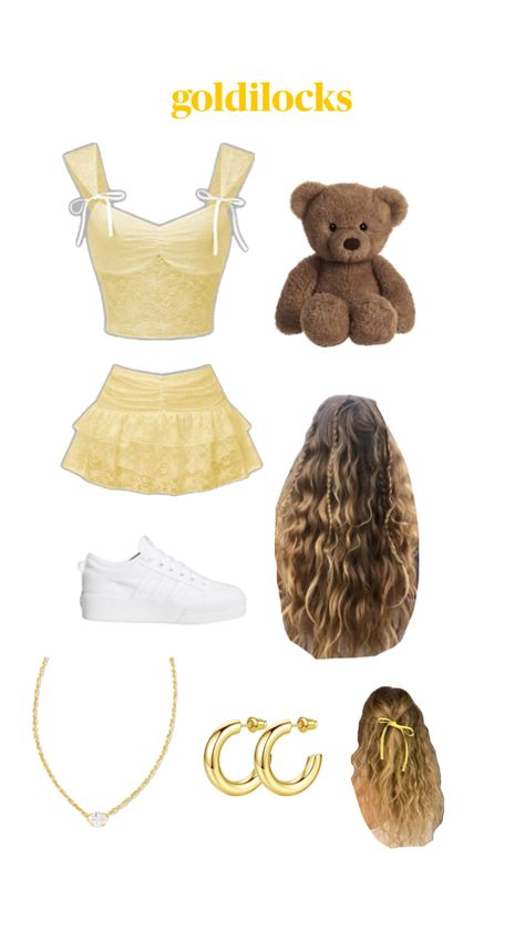 Goldy Locks Costume Women, Goldilocks Halloween Costume, Goldilocks Costume, Grade 12, Halloween 2024, Purim, Fall 2024, Halloween Ideas, Costumes For Women