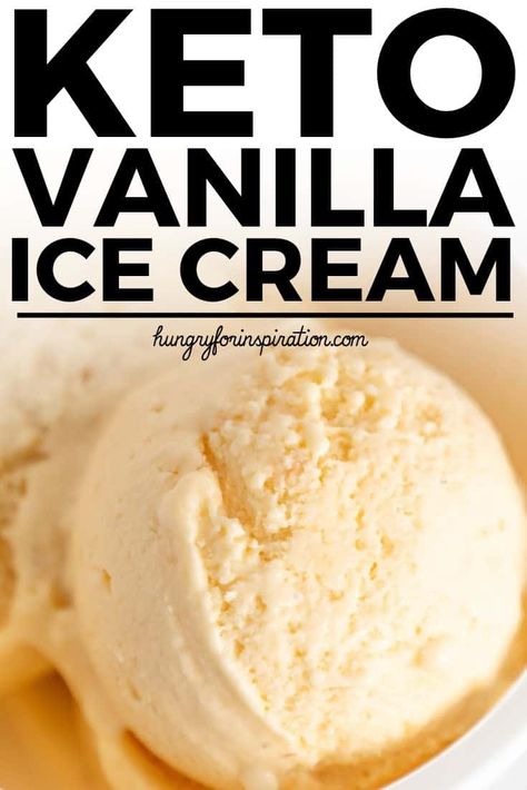 Sugar-Free Keto Vanilla Ice Cream Keto Vanilla Ice Cream, Keto Ice Cream Recipes, Cheap Keto Recipes, Cheap Keto, Kids Recipe, Low Carb Ice Cream, Postre Keto, Keto Ice Cream, Keto Friendly Desserts