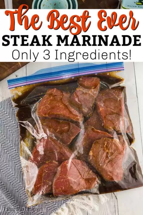 Tenderizing Steak Marinade, Easter Entrees, Steak Tip Marinade, Marinated Steak Recipes, Easy Steak Marinade, Easy Steak Marinade Recipes, Steak Marinades, Best Marinade, Best Steak Marinade