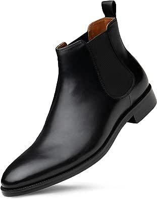 Mens Black Chelsea Boots, Grey Chelsea Boots, Dress Boots For Men, Chelsea Boots Dress, Black Leather Chelsea Boots, Elegant Boots, Chelsea Boots Mens, Mens Dress Boots, Half Boots