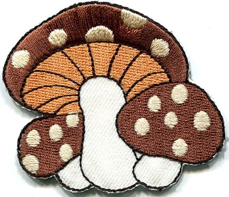 Amazon.com: Mushroom boho hippie retro love peace groovy weed shrooms trance embroidered applique iron-on patch new : Arts, Crafts & Sewing Boho 70s, Vest Patches, Patch Jacket, Retro Love, Etsy Inspiration, 70s Hippie, Mushroom Decor, Mushroom Design, Woodland Forest