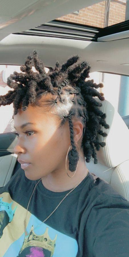 Short Dread Styles, Dreads Short Hair, Short Dreadlocks Styles, Dreads Styles For Women, Loc Updo, Short Dreads, Mohawk Styles, Short Locs, Loc Hairstyles