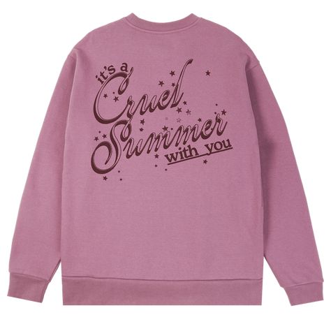 Taylor Swift Holiday Collection, Taylor Swift Holiday, Taylor Swift Cruel Summer, Photo Of Taylor Swift, Taylor Swift Sweatshirt, Summer Crewneck, Taylor Merch, Photos Of Taylor Swift, Taylor Swift Merch