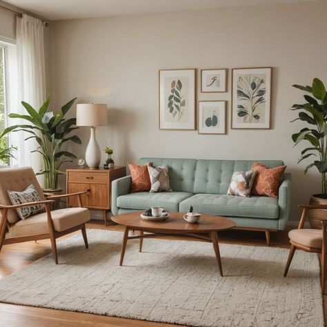 Cheap Couches, Mint Green Room, Green Room Design, Hall Room Design, Living Room Aesthetic Cozy, Living Room Designs Cozy, Room Aesthetic Cozy, Sitting Room Decor, Minimalist Living Room Design