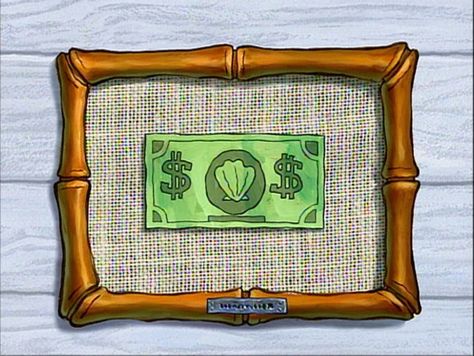 Spongebob Money, Spongebob Party, Spongebob Birthday, Mr Krabs, Sponge Bob, Painting Ideas, Paintings, Money, Paint