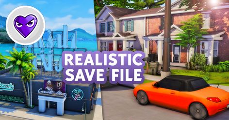 Fantayzia Sims 4 Build Base Game, Sims 4 Realistic Save File, Sims 4 Save File, Sims 4 City Living, Sims Download, Sims 4 Blog, Cc Mods, Sims 4 Expansions, Save File