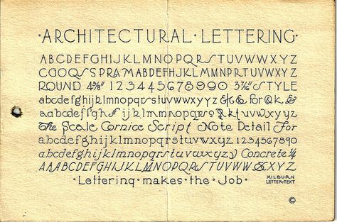 Architectural Lettering by dlofink, via Flickr Architecture Font Handwriting, Architecture Lettering, Architecture Writing, Speedball Textbook, Architectural Font, Monoline Lettering, Architectural Writing, Architectural Lettering, Job Letter