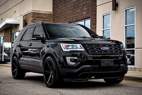 Ford Explorer KM685 District Gallery - KC Trends Exploring Quotes Adventure, Lifted Ford Explorer, Ford Transit Conversion, Ford Econoline Van, Explorer Ford, Explorer Birthday Party, World Explorer, Ford Mustang Wallpaper, 2013 Ford Explorer