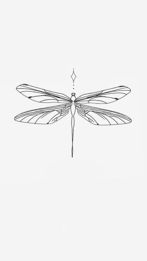 Simple Dragonfly Drawing, Tattoo Memory, Flower Tattoo Stencils, Dragonfly Tattoo Design, Unalome Tattoo, Egypt Tattoo, Nature Tattoo, Small Pretty Tattoos, Arm Band Tattoo