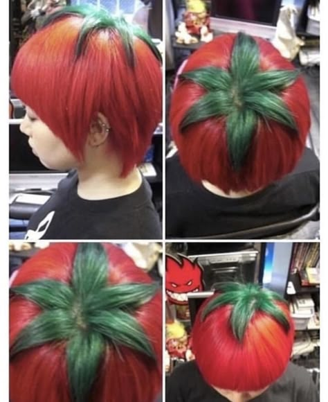 Pinwheel Hair Color, Dyed Hair Pastel, Strawberry Hair, Crazy Hair Days, Hair Reference, Hair Inspo Color, Crazy Hair, Hair Humor, Green Hair