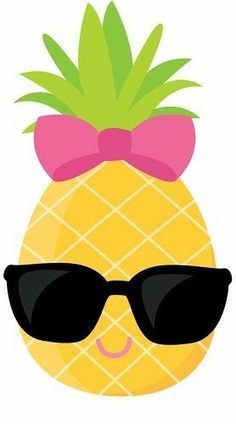 Pineapple Clipart, Pineapple Theme, Pineapple Birthday, Aloha Party, Fruit Birthday, Flamingo Birthday Party, Fiesta Tropical, Pineapple Parties, Cute Pineapple