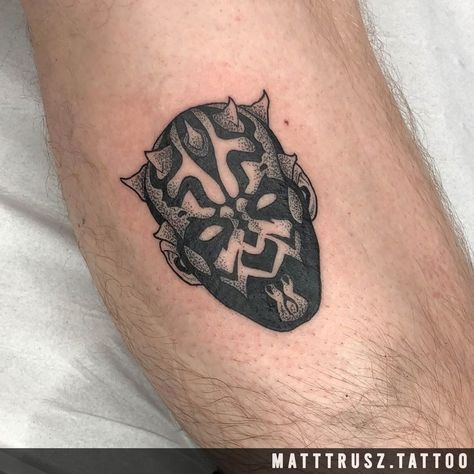 17 Darth Maul Tattoos that will inspire you! - Body Artifact Dark Side Star Wars Tattoo, Star Wars Darth Maul Tattoo, Darth Maul Tattoo Design, Darth Vader Tattoos, Quick Tattoos, Maul Tattoo, Darth Vader Tattoo Design, Darth Maul Tattoo, Sith Tattoo