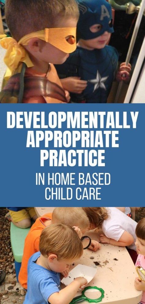 Developmentally Appropriate Practice, Family Child Care, Home Daycare, Ways Of Learning, Learning And Development, Child Care, Working With Children, Early Childhood Education, Gardening For Kids