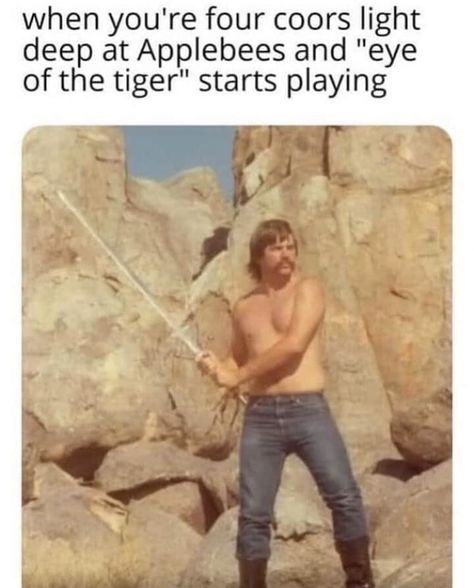 Gen X Memes, Eye Of The Tiger, Funny As Hell, Coors Light, Music Humor, Have A Laugh, The Tiger, Memes Funny, Bones Funny