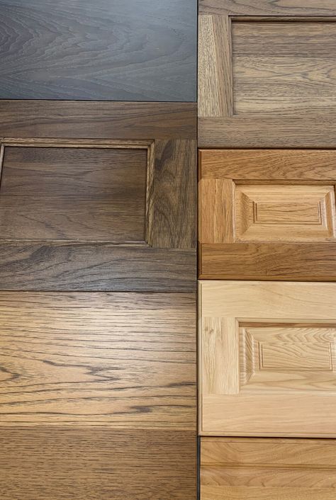 Cabinet Stain Colors, Natural Wood Kitchen Cabinets, Hickory Kitchen Cabinets, Hickory Kitchen, Alder Cabinets, Stained Kitchen Cabinets, Hickory Cabinets, Light Wood Kitchens, White Oak Kitchen