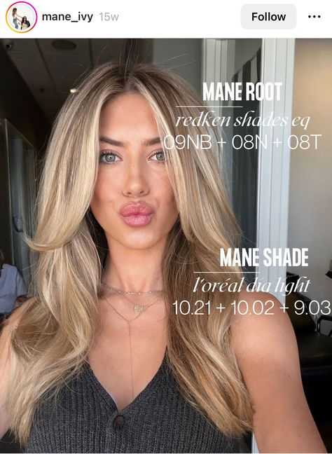 Old Money Blonde, Blonde Hair Tips, Blonde Hair Extensions, Redken Shades, Hair Color Formulas, Blending Gray Hair, Long Hai, Hair Shades, Hair Color And Cut