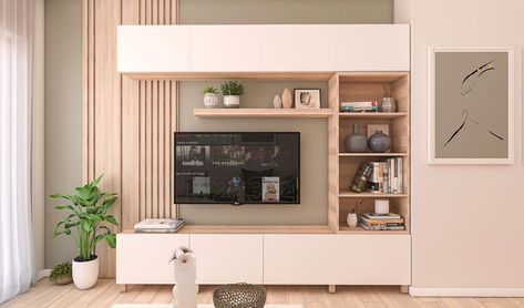 #ikea #inspiration Besta Ikea Living Room, Besta Tv Unit Ideas, Ikea Besta Tv, Besta Tv, Television Wall, Besta Ikea, Ikea Inspiration, Living Room Wall Units, Ikea Living Room