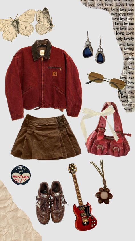 Outfit inspo #outfitideas #fashioninspo #vintage #beatles The Beatles Outfit, Beatles Outfit, Outfit Png, Outfit Plan, Aesthetic Fits, Fits Clothes, Funky Fashion, Knit Outfit, College Outfits