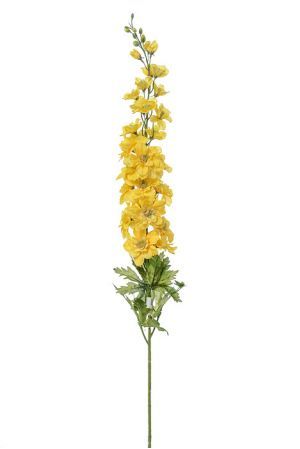 32" SILK DELPHINIUM SPRAY YELLOW Delphinium, Dandelion, Spray, Flowers, Plants