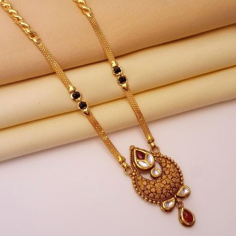 For most brides in India, there is no wedding without the MangalSutra. Select from our exclusive collection of mangalsutra chains Designs. Mangalsutra Chain Gold, No Wedding, Kalyan Jewellers, Mangalsutra Chain, Gold Mangalsutra Designs, Gold Mangalsutra, Mangalsutra Designs, Gold Rate, Stone Studs