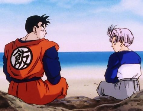 |★| Trunx and Gohan |★| Dragonball Evolution, Future Gohan, Trunks Dbz, Dragonball Super, Future Trunks, Aliens Funny, Bleach (anime), Scene Design, Dragon Ball Artwork