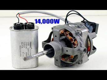 How to Free Electricity 14000W Capacitor Copper Coil 220v Magnet hi power generator Experiments - YouTube Magnetic Power Generator, Free Electricity, Electronics Projects Diy, Power Generator, Electric Power, Electronics Projects, Green Living, Coils, Tesla