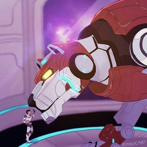 Keith bonding with his Red Lion from Voltron Legendary Defender Voltron Red Lion, Voltron Lions, Blade Of Marmora, Voltron Art, Shiro Keith, Keith Voltron, Voltron Keith, Keith Lance, Voltron Comics