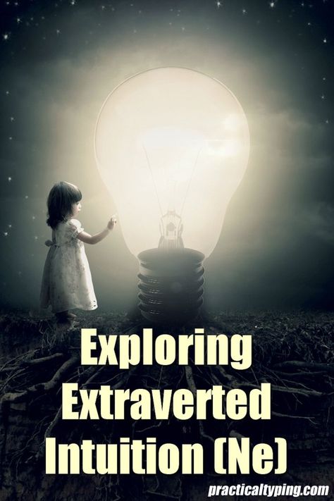 "Extraverted Intuition, or Ne, is one of the eight cognitive functions laid out by Carl Jung. The cognitive functions are the basic building blocks for each of the 16 personality types. Here at Practical Typing, we have always had brief cognitive function overviews, but..." Extraverted Intuition, 16 Personality Types, The 16 Personality Types, Cognitive Functions, Types Of Websites, 16 Personalities, Carl Jung, Personality Types, Personalities