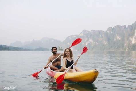 Couple paddling in a canoe | premium image by rawpixel.com Uee After School, School Snacks For Kids, Kayak Boat, Honeymoon Island, Best Psychics, Kayak Boats, Couple Activities, Love Boat, Afterschool Activities