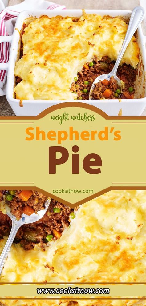 Weight Watchers Shepherds Pie #WW #Weight_Watchers #Shepherds_Pie #Shepherds #Pie #Famous_Recipe Shepherd Pie, Easy Menu, Weight Watchers Snacks, Shepherd's Pie, Shepherds Pie, Easy Appetizer Recipes, Meatloaf Recipes, Ww Recipes, Yummy Foods